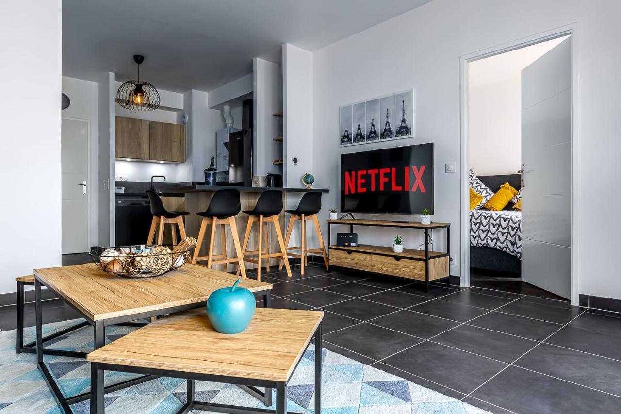King Size Bed - Free Private Parking - Garden & Terrace - 14Min From Disneyland Ferrieres-en-Brie Ngoại thất bức ảnh