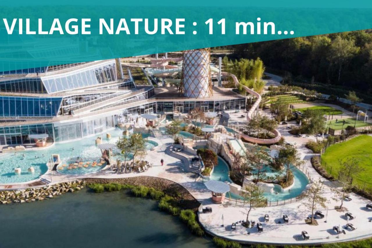 King Size Bed - Free Private Parking - Garden & Terrace - 14Min From Disneyland Ferrieres-en-Brie Ngoại thất bức ảnh