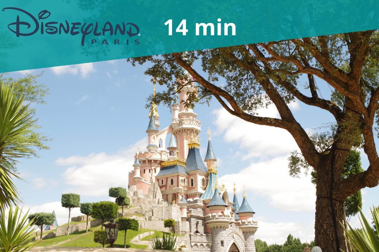 King Size Bed - Free Private Parking - Garden & Terrace - 14Min From Disneyland Ferrieres-en-Brie Ngoại thất bức ảnh